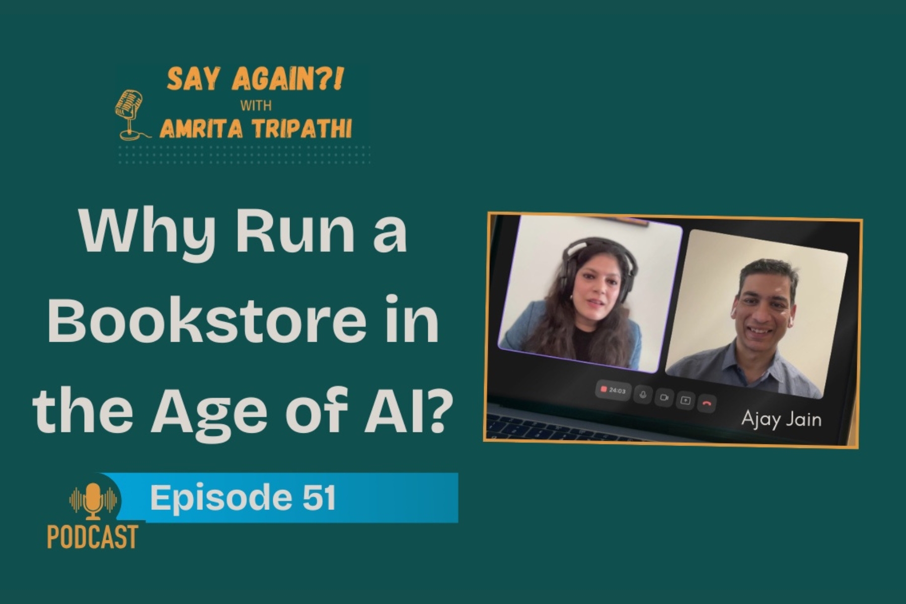 About Charlie’s Boys, Writing and Bookstores: With Amrita Tripathi